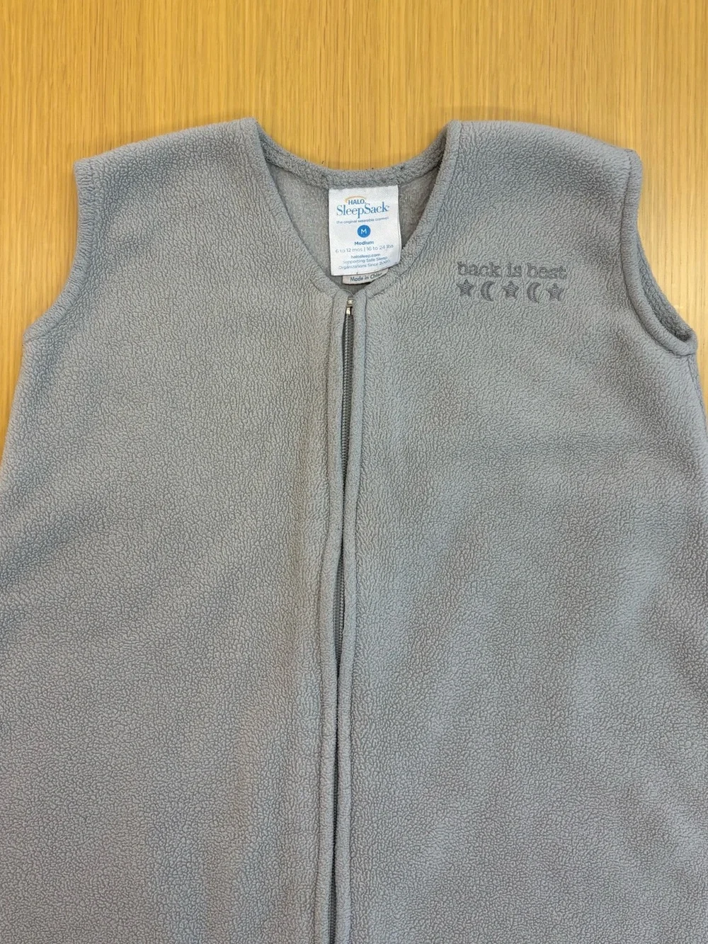 Halo Sleep Sack micro-fleece 6-12mo